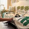 Seasonal Universal Tassel Edge Cotton Sofa Towel Double Sided Dust-proof Sofa Cover Household Comfortable Non Slip Cover Blanket