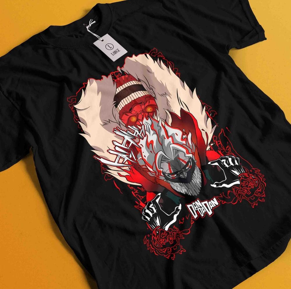 

Футболка Dan Da Dan Футболка Окарун Футболка Момо Аясэ Футболка Кен Футболка Турбо Джин Айра Сэйко L