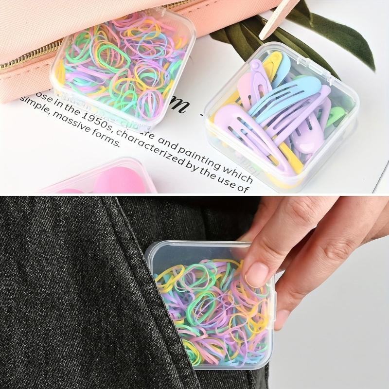 Stylish 30 Compartment Clear Organizers Box Sturdy Plastic Storage Case Portable for Jewelry Beads Desk Accessories