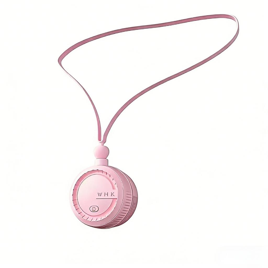 Portable Neck-Worn Fan Set (2-Piece Set), 3 Speed Settings, USB Rechargeable, Compact Design, Adjustable Airflow