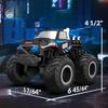 Amphibious Remote Control Car 2.4 1:20 GHz All Terrain Off-Road RC Car Pool Toys Remote Control Boat Gifts for Kids Boys