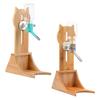 Pet Water Bottle with Stand,Hanging Cat Waterer Adjustable Height Pet Supplies Cat Dog Standing Water Dispenser for Pet Dogs