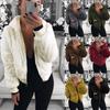 Luxurious Women's Teddy Bear Coat Jacket Winter Warm Hooded Fur Fluffy Outwear Overcoat