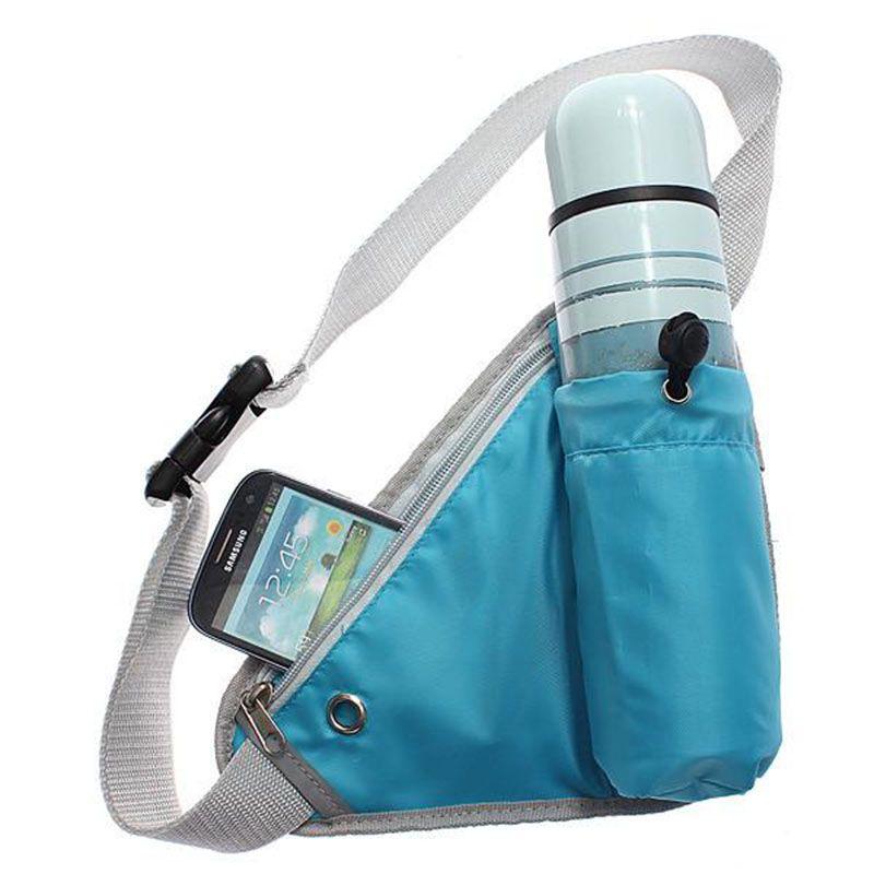 Stylish Cycling Belt Waist Bum Bag With Water Bottle Holder For Outdoor Adventures