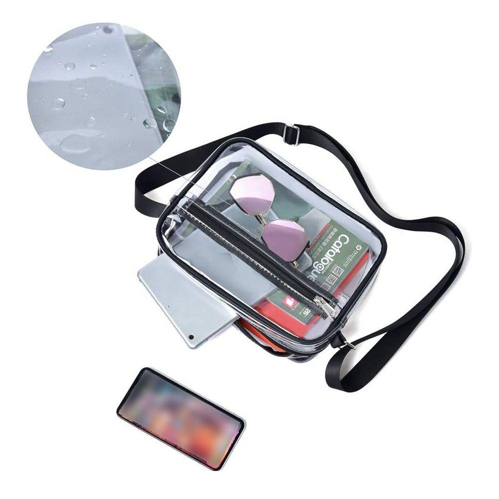 

Jelly Bag Women Handbags Summer Crossbody Bag Travel PVC Transparent Bag Women S сірий