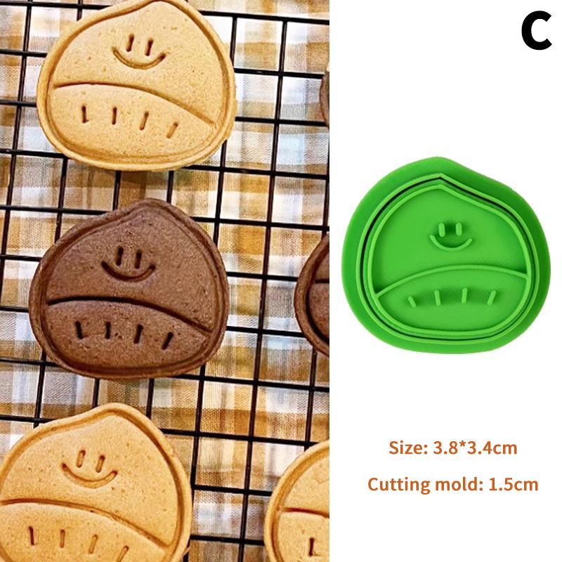 1Pc Cute Cartoon Cat Paw & Fishbone Cookie Cutter Set Baking Fondant Molds Tool for Cake Decoration Kitchen Cooking Accessories