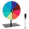 8" Rotating Prize Wheel Tabletop 8 Slots Tabletop Roulette Spinner Colorful Prize Wheel Tabletop Roulette Wheel Party Game Toy