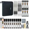 STAGEEK Mechanical Pencil Set with Case 6-Piece (0.5, 0.7, 0.9, 2.0mm)