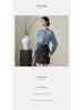 Spring/Summer Elegant Chinese Tencel Denim Shirt for Women
