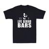Life Behind Bars Bartender Booze Alcohol Funny Gift Men's Cotton T-Shirt T-shirt Unisex T-Shirt
