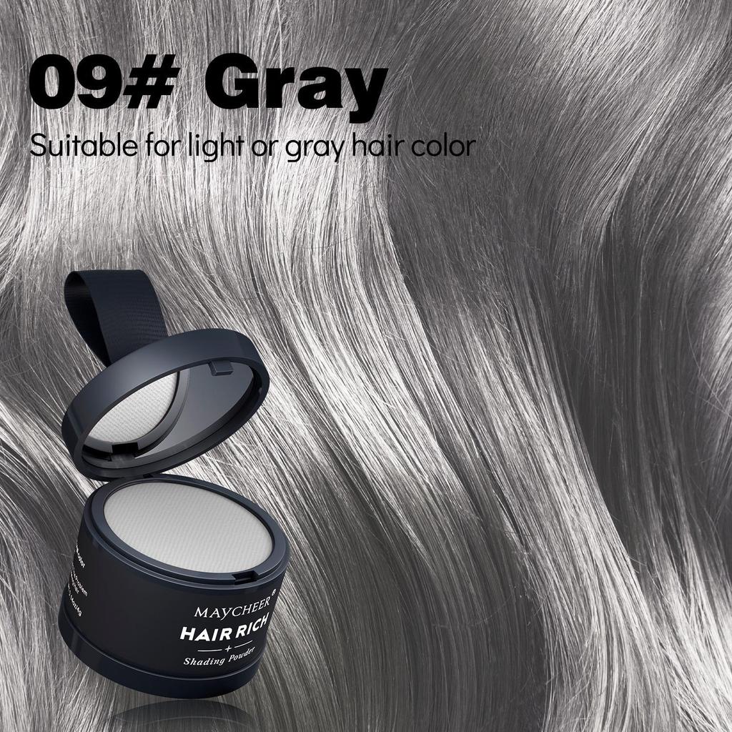 MAYCHEER Polvere Ombreggia-Attaccatura dei Capelli con Applicatore