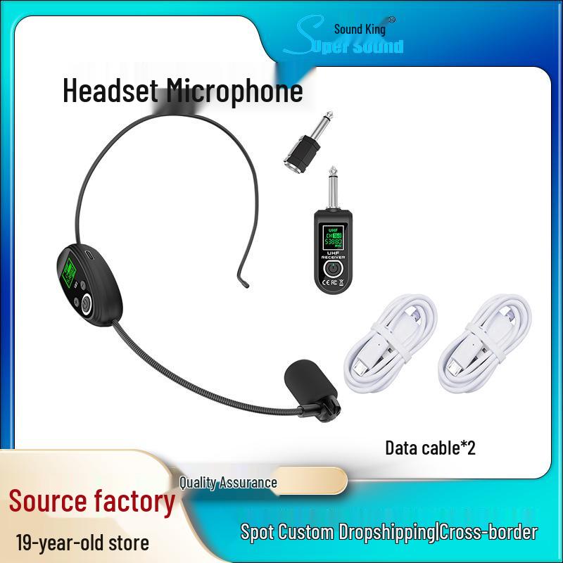 Wireless Headset Microphone for Teaching and Performance
