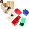 Halloween Prank Spider Toy Hidden In A Box Fake Spider Play Gag Joke Gift Scare