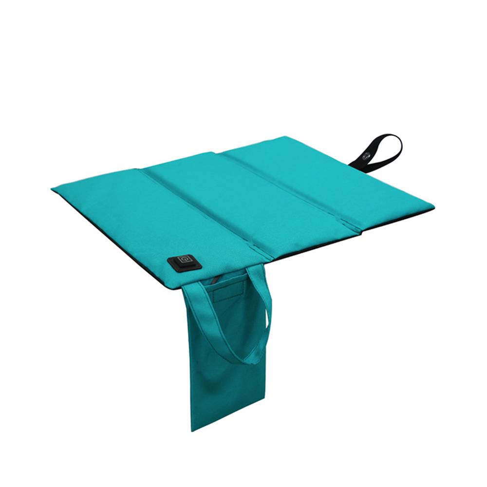 Outdoor USB Rechargeable Heated Seat Cushion Portable Folding Chair Seat Mat 3 Heating Levels