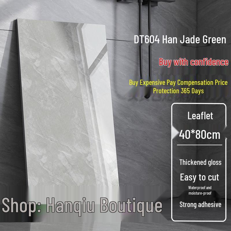 Self-Adhesive Grid Tile Wall Stickers for Bedroom, Living Room, Kitchen & Bathroom Renovation - Waterproof Decoration