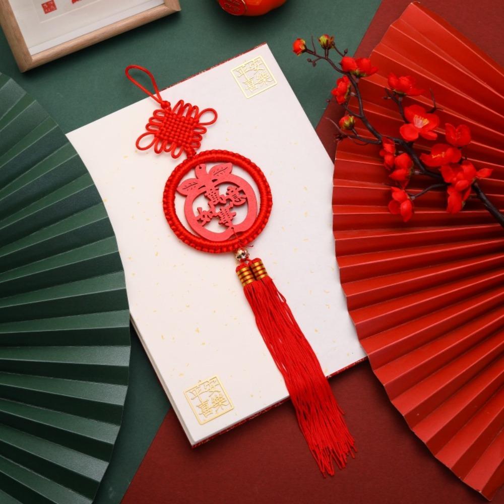 Traditional Chinese Knot Pendant Reusable New Year Ornament  Christmas