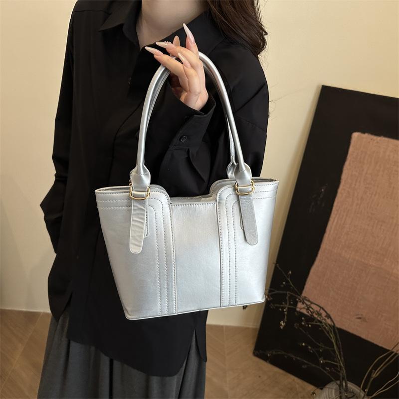 Soft Bag, Mint Mambo Korean Niche Tote Bag, Versatile Portable Messenger Bag, Women's 2025 New Model