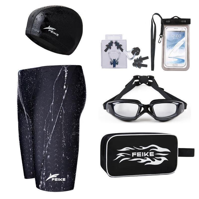 WEZHO Men s Quick-Dry 6-Piece Swimming Set