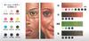 Colored Pencil Holbein Art ASTM D4236 Compliant Made in Japan NEW Artist Colored Pencil Tin Box Painting Portrait Color 12 Color Set Colored PORTRAIT