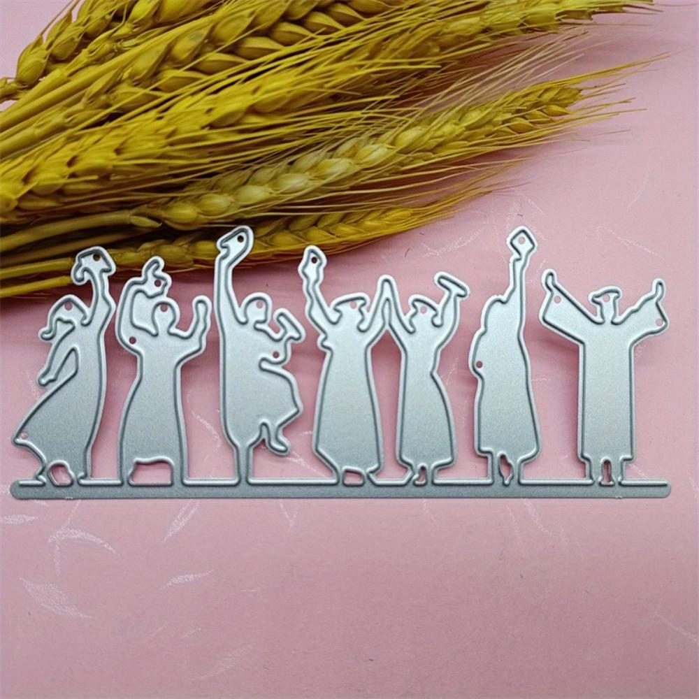 

Счастливые выпускники металлические штампы для резки трафареты для изготовления карт декоративное тиснение костюм бумажные карты штамп 1pc