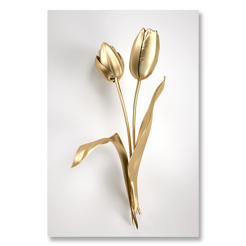 

Металеві настінні малюнки. Абстрактні позолочені квіти. Рослина Laminas Decorativas Pared Cuadros Arte de Lienzos Decorativos Para Sala Decoracion 21x30cm No Framed