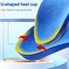 Kids Adult Orthopedic Insoles For Flat Feet High Arch Support Correction OX-Legs Valgus Horseshoe Foot Care Deep Cup Shoes Pads