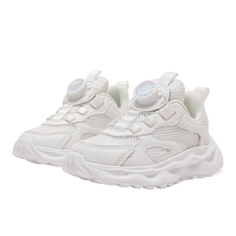 ABC Kami Jinjiang Classmate Children's Little White Shoes Mesh Breathable Street Dance Shoes Boys Running Shoes Girls Sports Shoes