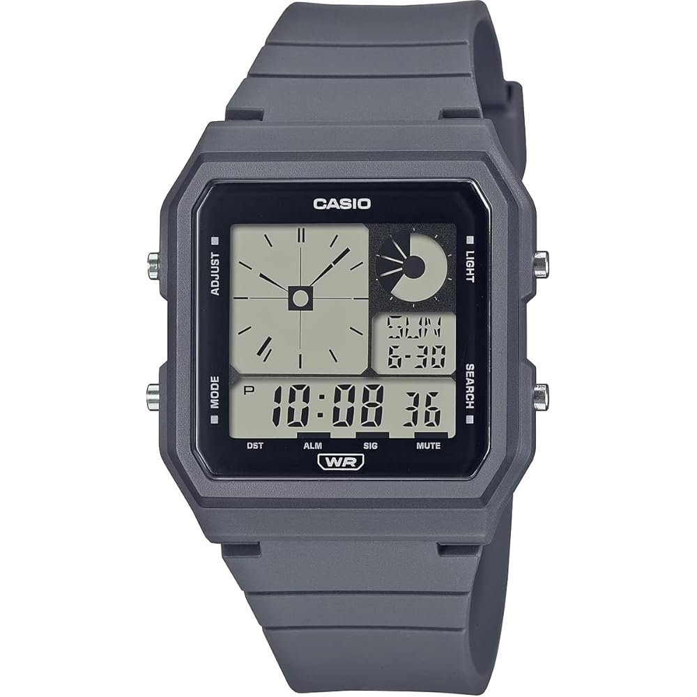 Casio Standard Analog Digital Watch LF-20W-8A2 Unisex Gray Overseas Model