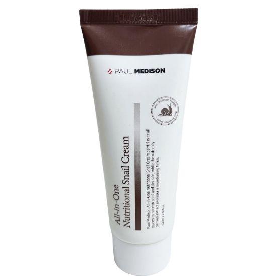 PAUL MEDISON All-in-One Snail Cream Set 100ml x 3 Types (Nutritional Snail Cream / Cica Snail Cream / Wrinkle Improvement Snail Cream) Nutritiomal 1