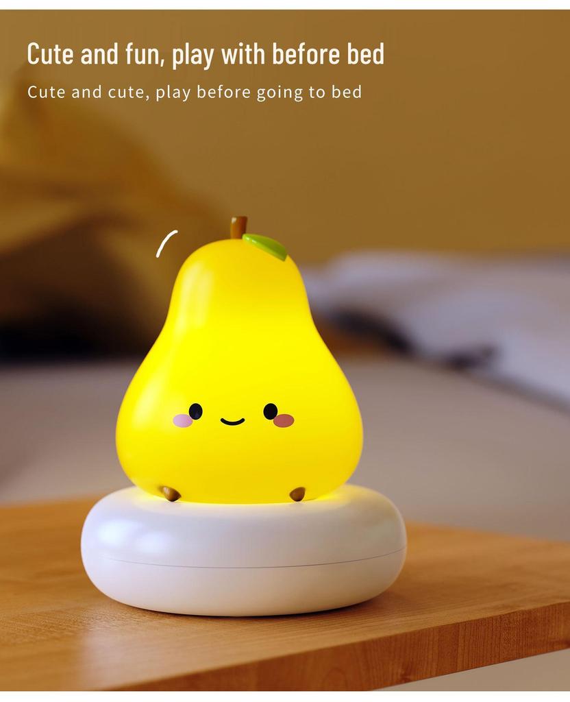 Rechargeable Eye-Friendly Night Light for Kids & Postpartum Mothers - Touch-Control Desk Lamp