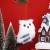 Soft Pendant Style Simulated Owl Static Model Doll Ornament Christmas Gift Christmas Tree Decoration Pendant Wedding Decoration