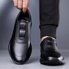 Summer New Men Fashionable Lightweight Casual Soft Soled Leather Shoes Brand Outdoor Men Hollow Breathable Lace Up Sports Shoes