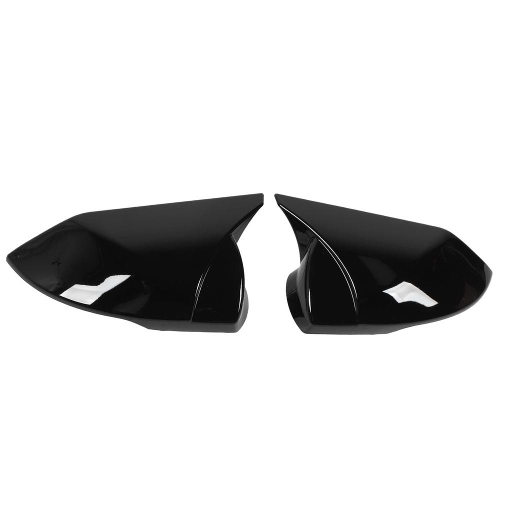 Car Side Mirror Cover 1 Pair Rearview Mirror  Gloss Black Side Mirror Cover Housing Replacement for Elantra CN7 2025 to 2025