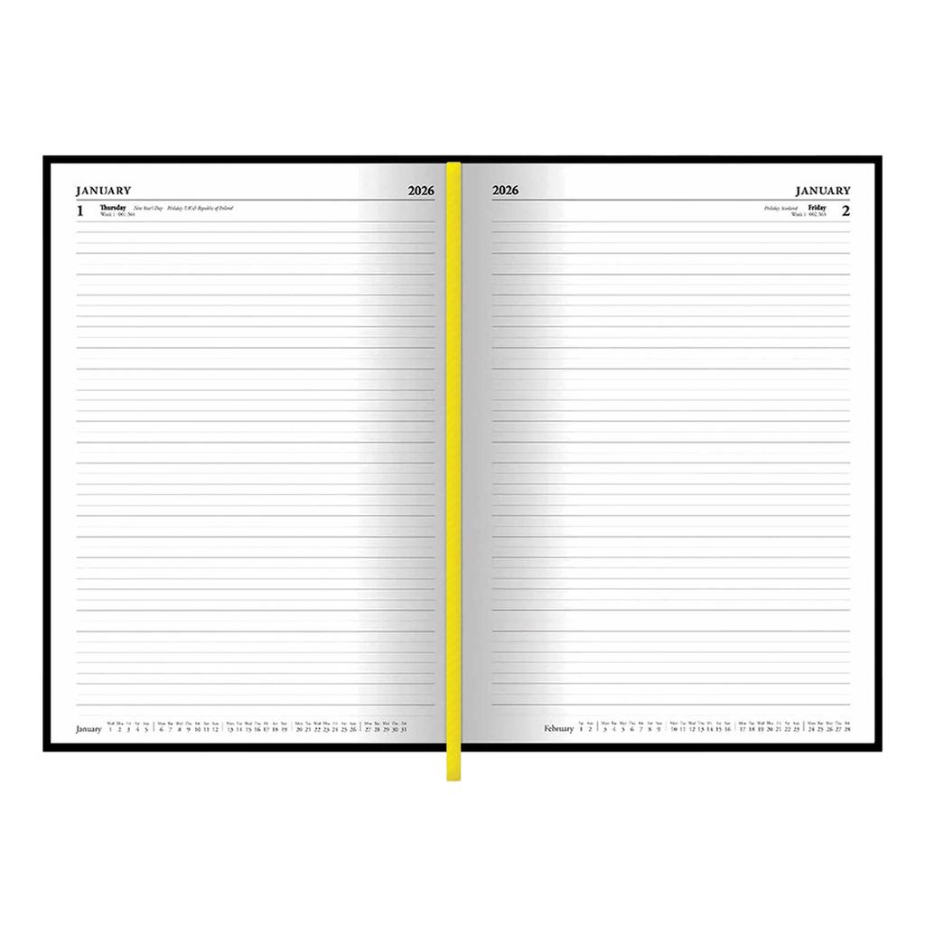 Diário A5 Kuromi Punky 2026