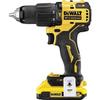 Perceuse-visseuse À Percussion Sans Fil Dewalt DCD709D2T - 18V Li-Ion - 2 Batteries - 13mm Mandrin - 2 Vitesses