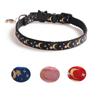 New Pet Collar with Star Moon Pendant Durable Nylon Dog Collar Adjustable for Cats Dogs  Accessories for Small Dogs Dog Leash