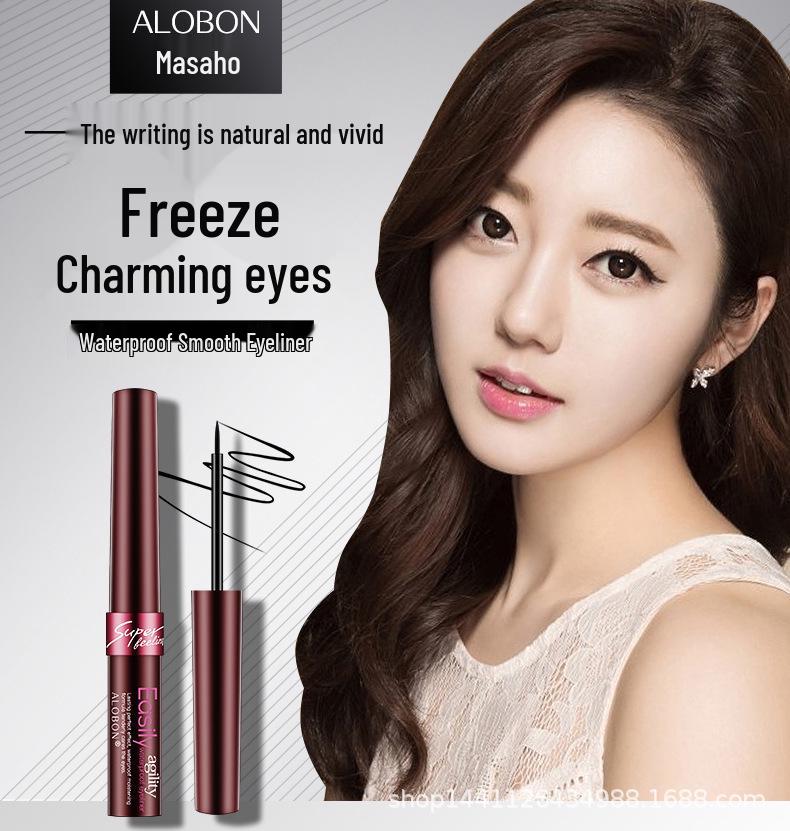 Yaban Silky Waterproof Eyeliner: Non-Smudging, Long-Lasting, Sweatproof, Quick-Drying, Ultra-Fine Soft Tip.