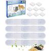 8+8 Pack Dog Water Fountain Replacement Filters Compatible with MAILOFY Dogs Water Bowl Dispenser WF530 9L/2.4GaL, Large Dog Fountain Bowl Filter for