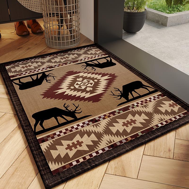 

Коврик для входной двери, уличный, светлый, роскошный, с высокой степенью защиты от грязи, коврик для двери крыльца, домашний ковер 50x80cm