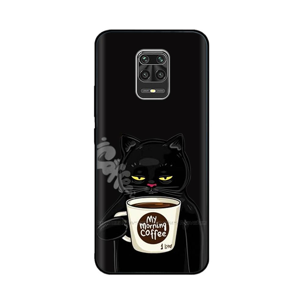 For Redmi Note 9 Pro Max Case NOTE 9S Cute Cartoon Cover Soft Silicone Phone Cases For Xiaomi Redmi Note 9 Pro Note9S Case Funda