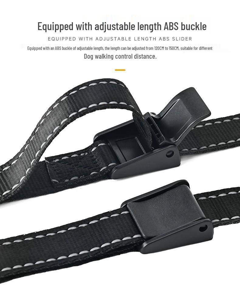 Guinzaglio per Cani Riflettente con LED USB: Impermeabile, Anti-smarrimento, Ricarica Type-C