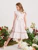 European and American Girls' Sleeveless High Neck Dress (2021)