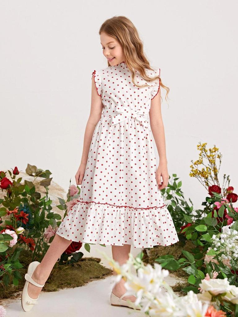 European and American Girls' Sleeveless High Neck Dress (2021)
