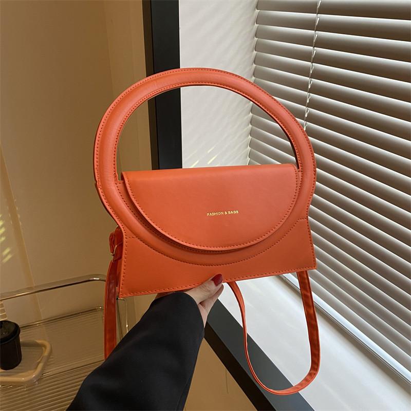 Trendy Small Square Pu Leather Shoulder Bag Stylish 2023 Fall Fashion Womens Handbag