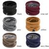 Unisex Thermal Knitted Neck Gaiter Winter Sport Scarf Windproof Face Cover For Skiing Running Cycling Cold Weather Outdoor