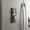 Wooden Magnetic Bottle Opener Rustic Style Rectangular Wall Mounted Bottle Opener Vintage Fridge Magnet Bottle Opener Kitchen