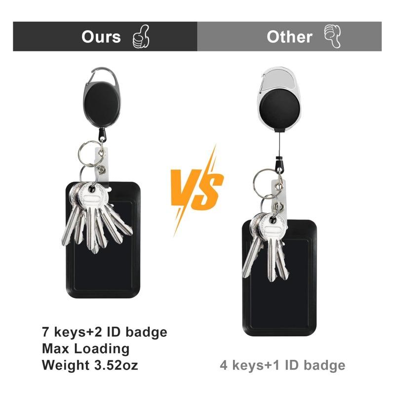 Arbeitskartenhülle, Kunststoff-Schiebeverschluss, Brusttaschen-Clip, Ausweisanhänger, Namensschild, Ausweishalter, Rolle, Arbeitserlaubnishülle, Personalausweis