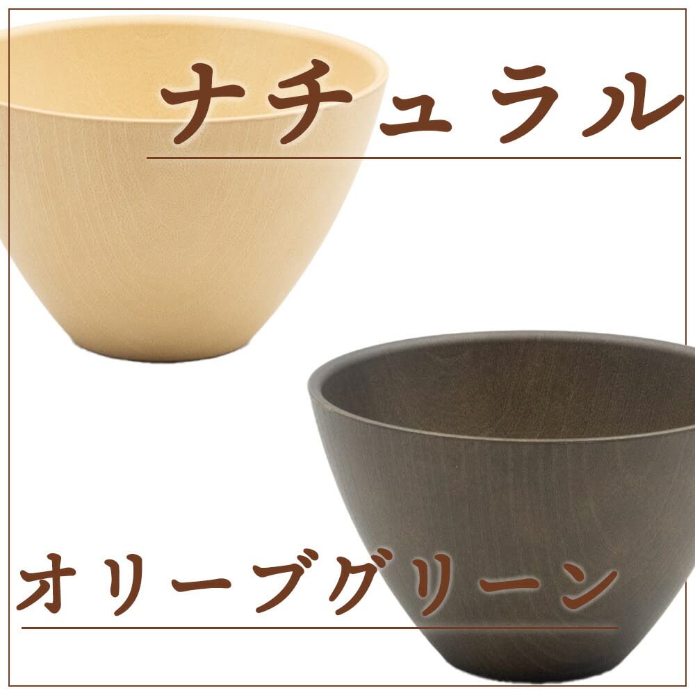 Himawarido Multi Bowl Bowl Soup Bowl Microwave Dishwasher Safe (Small) (Olive Green)