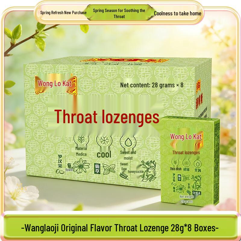 Wanglaoji Original Herbal Throat Lozenges