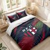 Bedding Set 1 Duvet Cover 2 Pillowcases Bologna FC Print Bedroom Home Decoration